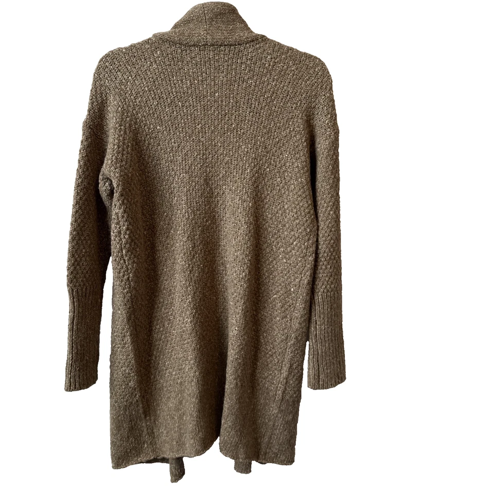 Cárdigan para mujer Bass XS mezcla de lana manga larga frente abierto Boho Grannycore Foto 2 de 4