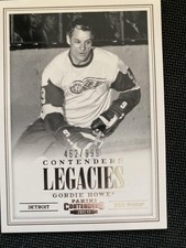 2012-13 Panini Rookie Anthology #L1 Gordie Howe Contenders Legacies #/999