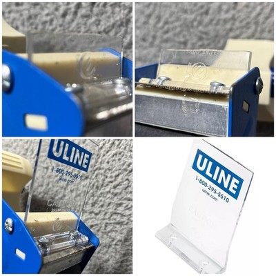 New Replacement / Tape Pressing Blade, for ULINE 2 inch Tape Gun, Clear( 1 Ea.)