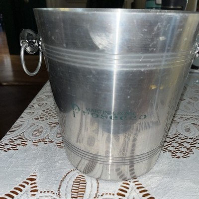 Martini & Rossi Sparkling Prosecco/Champagne Ice Bucket Stainless Steel Taiwan