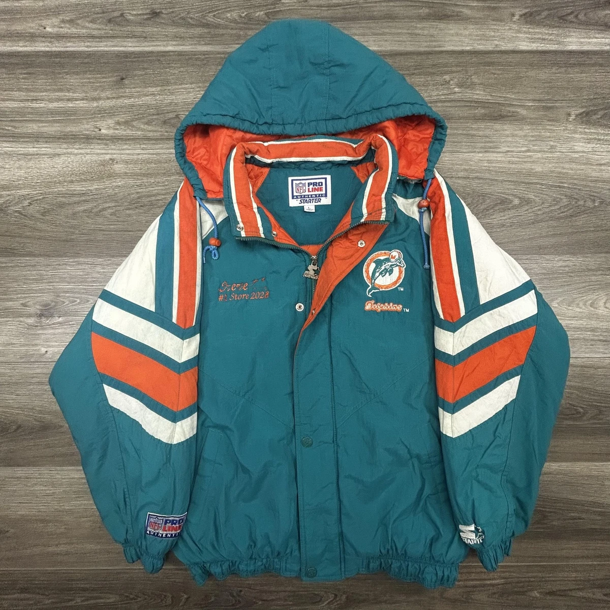 Starter Miami Dolphins NFL Jackets for sale | eBay