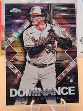 2023 Topps Chrome Adley Rutschman Dominance Rookie Baltimore Orioles