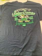 University Of Notre Dame Fighting Irish T-Shirt Mens XL 
