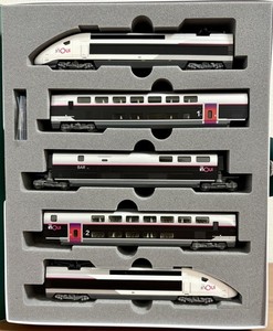 Kato 10921: Electric 111071 KATO フランス TGV 10-199 増結4両セット