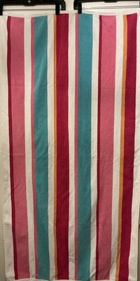 Ben Kaufman Cabana Stripe Beach & Pool Towel 100 % Cotton Terry Cloth Large