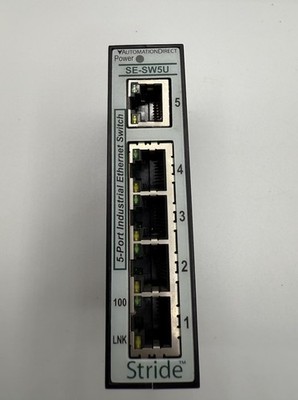 AutomationDirect Stride SE-SW5U 5-Port Industrial Ethernet Switch 