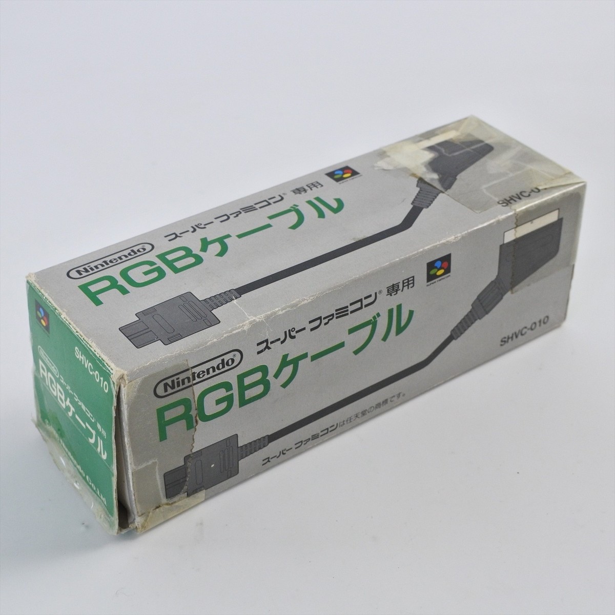 Nintendo Super Famicom Official RGB Cable SHVC-010 JAPAN Game Ref