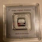 Geiger Edelmetalle Original 10 Gram Silver Square - In Capsule