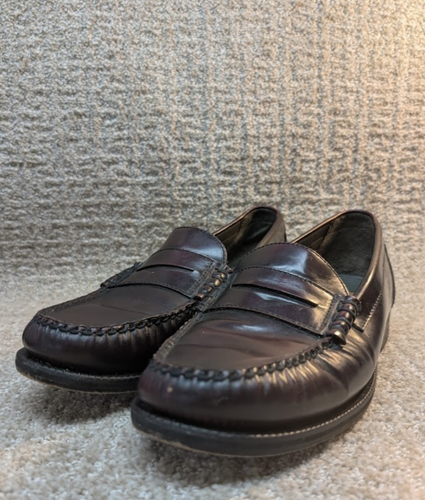 Florsheim Berkley Penny Loafers Mens Merlot Leather Shoes Size 10D 18074 05 - Picture 1 of 14