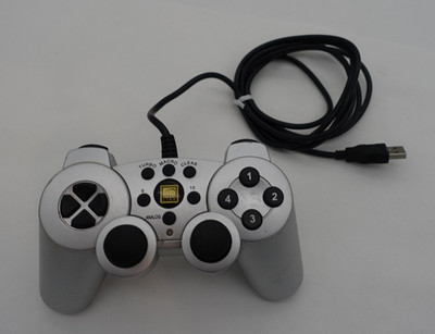 Joystick, Controller, Speedlink, Strike SL-6535, silber, kabelgebunden