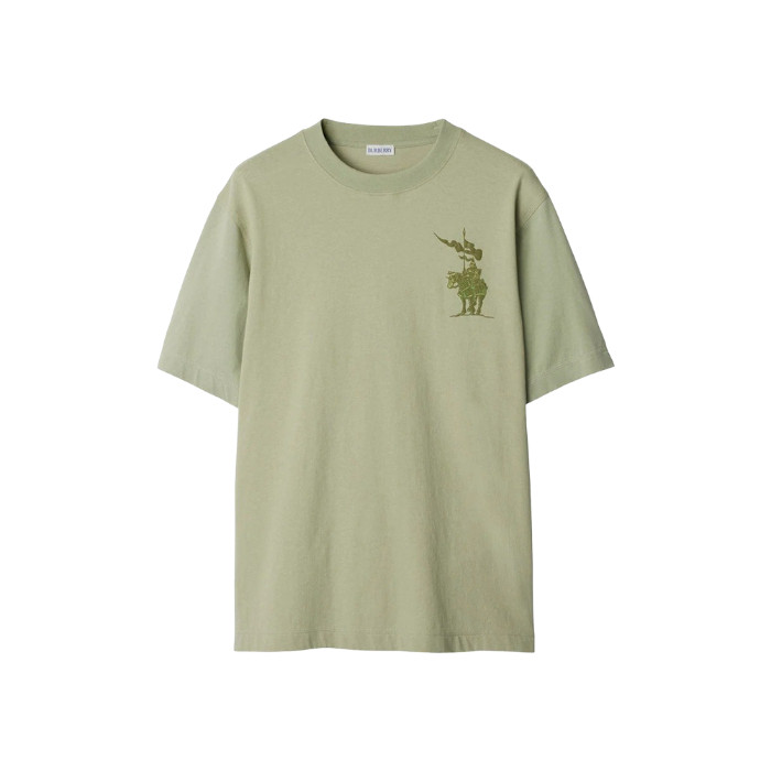 Burberry Short Sleeve T-Shirt Green