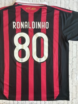 CAMISA RETRÔ MILAN (ITÁLIA) 2009 / 2010 - UNIFORME 1 MANGAS LONGAS por