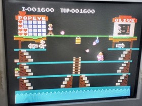 Popeye 1986 NES Nintendo Entertainment System with Nintendo Sleeve