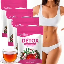 28~140Pcs Detox Tea Weight Loss Tea Slimming Diet Tea Bags Fat Burning- 🔥🔥🔥