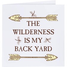 Grußkarten "Wildnis ist mein Garten" (GC053153)