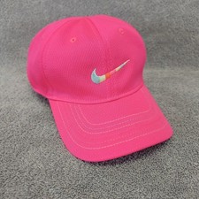 NIKE Youth Girls 4/6X DRI-FIT Afterglow Sport Cap-Hyper Pink 3A2922-A96