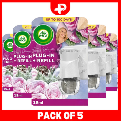 Air Wick Plug In Diffusor Kit Lufterfrischer Cosy Cottage 19ml 5er Pack