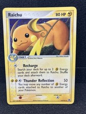 Pokémon Raichu Holo Rare 12/112 EX FireRed & LeafGreen 2004 Nintendo on eBay
