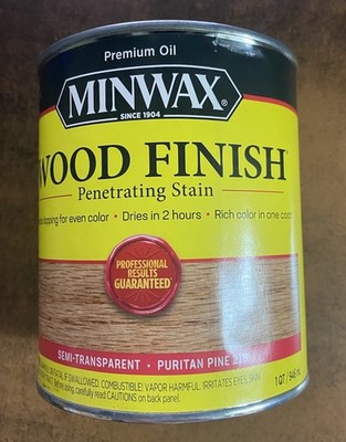 NEW Minwax PURITAN PINE 218 1 Quart 32 oz Wood Stain Finish DISCONTINUED