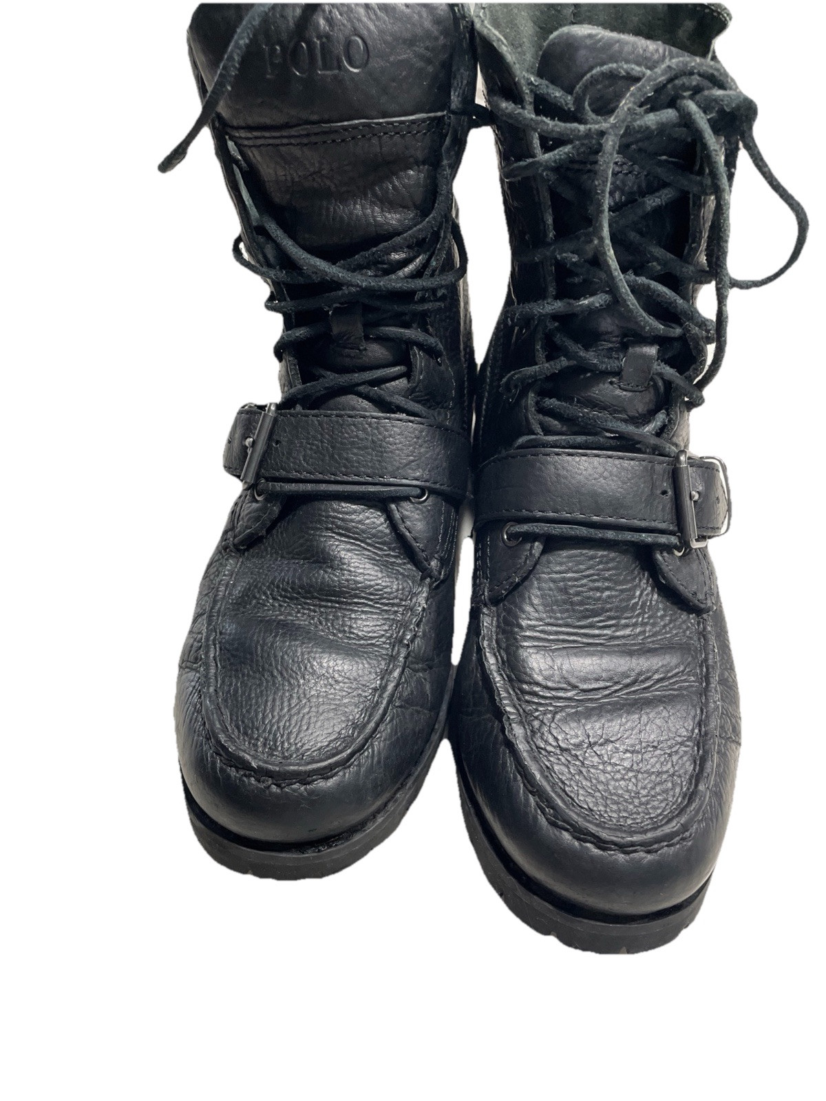 Polo Ralph Lauren Ranger Men's Leather Lace Up Boots Size 8 D