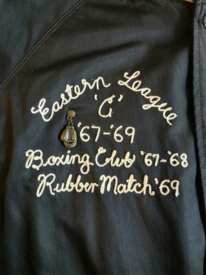 Polo Ralph Lauren Satin Reversible Boxing Jacket- New York Boxing
