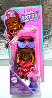 Barbie Extra HLN47 Mini Minis Mini-Puppe Mit Bordeauxroten Haaren