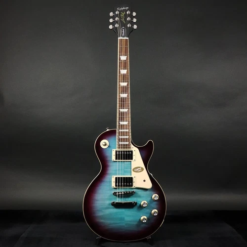 Epiphone Inspired by Gibson Les Paul Standard 60s Figured Blueberry Burst   stor
