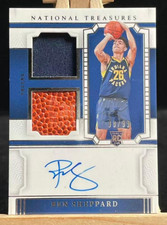 Ben Sheppard 2023-24 Panini National Treasures /99 RPA Auto Dual Patch RC