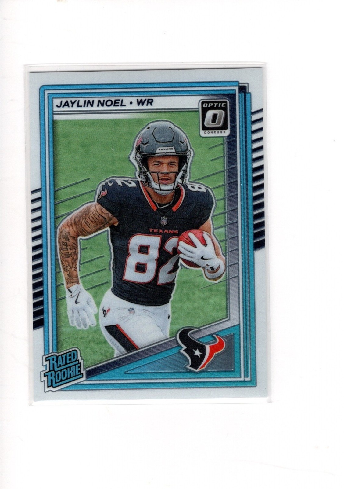 2025 Panini Donruss Optic Jaylin Noel #241 Rated Rookie Texans