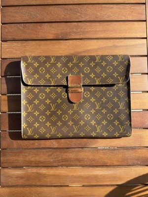 Louis Vuitton Monogram Poche Document Holder, Clutch Handbag