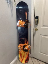 Lib Tech Hot Knife Snowboard With UNION Bindings 156 All Mountain Freestyle