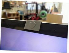 Privacy Shield Camera Cover for Laptops  7mm Black