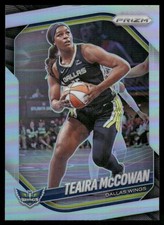 2025 Panini Prizm WNBA #48 Teaira McCowan Silver Prizms