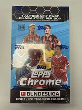 2021-22 Topps Chrome Bundesliga Hobby Box Sealed 