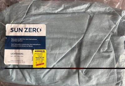 Sun Zero lichtenberg Black Out Curtain  50x63