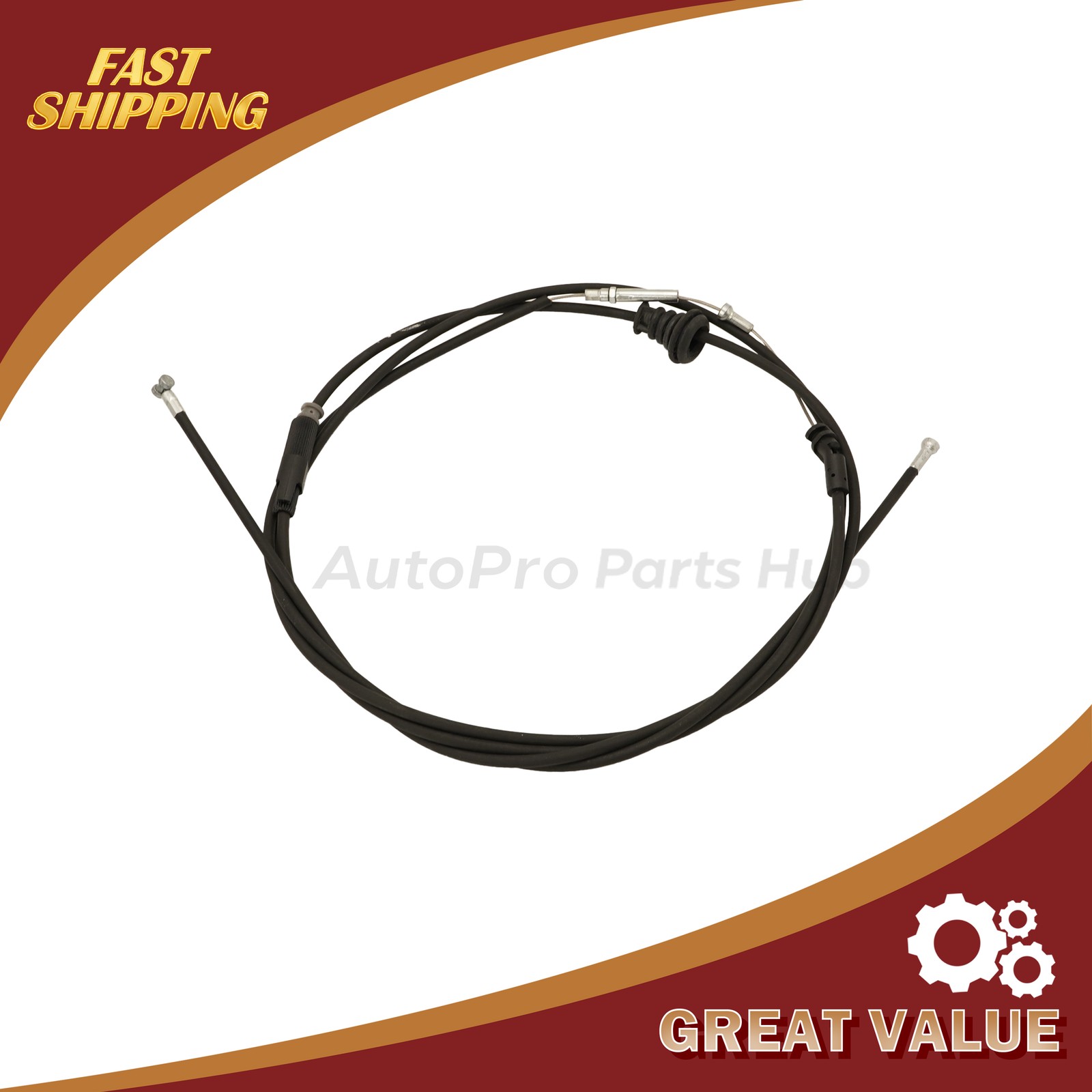 NEW Front Hood Unlock Cable Fit Bentley Continental GT GTC Flying Spur 3W0823531