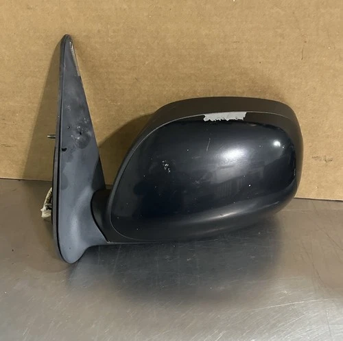 ✅2000-2006 Toyota Tundra Front Left Driver Side View Mirror Power black #863