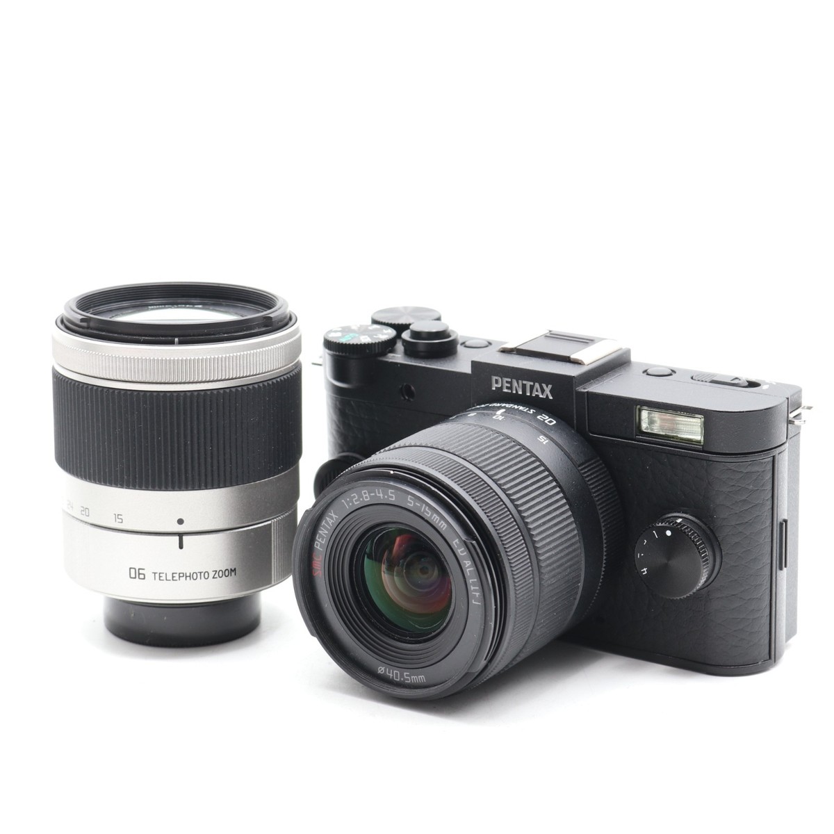 Pentax Q-S1 Digital Camera Black 1320 shots w/02 06 Lens #173 | eBay