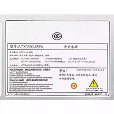 300W 220V 3A 50Hz For ATX3500-65PA Industrial Computer Power Supply
