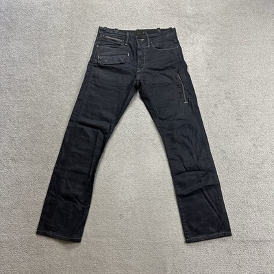 G-STAR RAW 3301 Herren Jeans Hose W31 L34 Weston Broker Slim Pant 27516 Blau