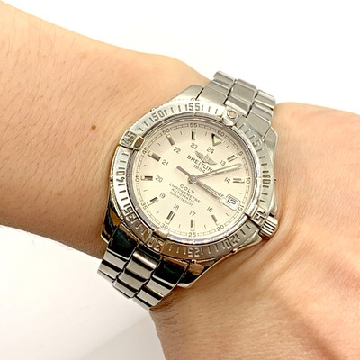 Breitling 1884 Colt Automatik A17350 692779 Herrenuhr Edelstahl