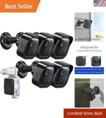 Ultimate 5-Pack Blink Outdoor Mount with Adjustable Angle & Weatherproof Housing