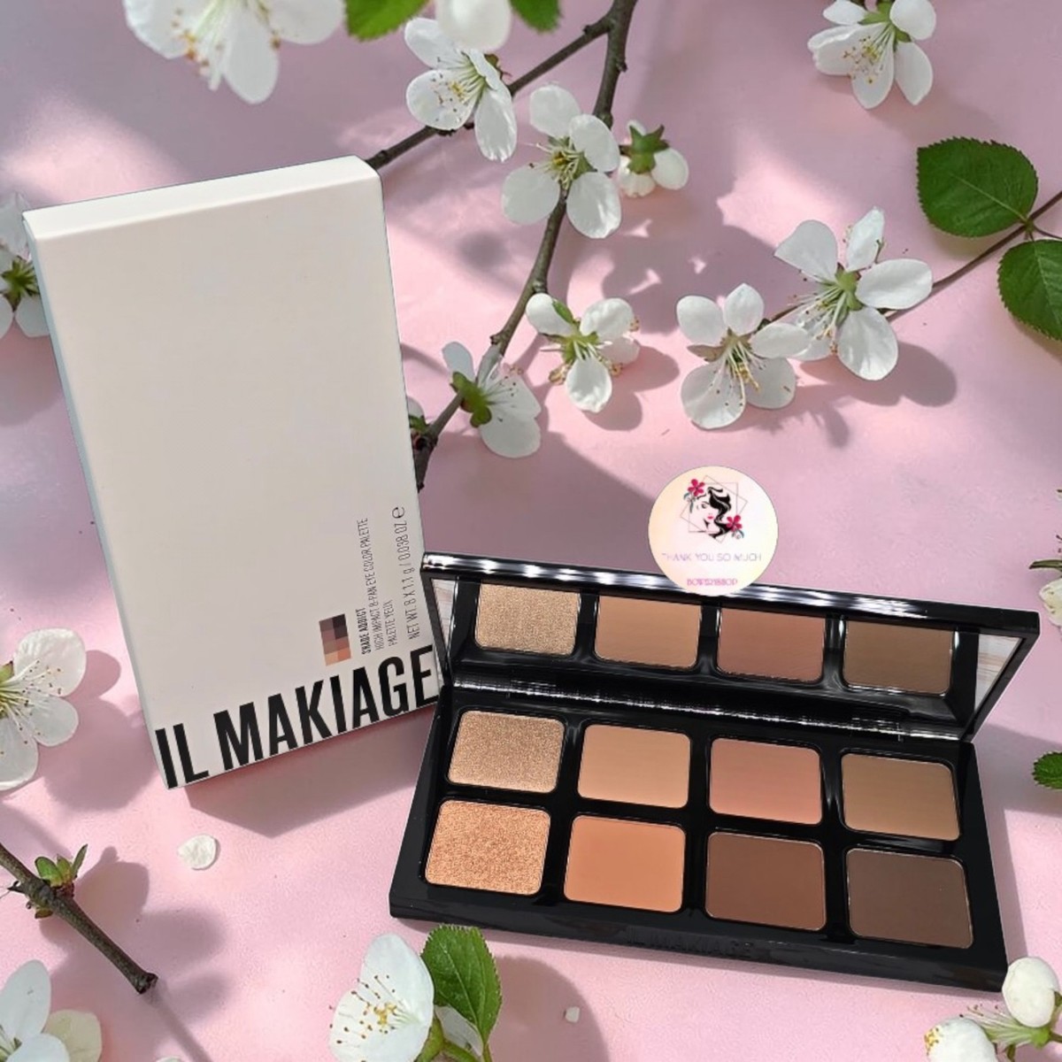 アイシャドウパレット 8色 IL MAKIAGE NEW YORK IL MAKIAGE Shade Addict High Impact 8-Pan Eye Color Palette New