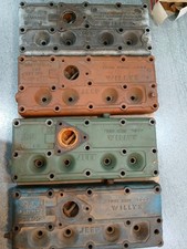 Willys MB Late / CJ Jeep Cyclinder Heads Used But Good Condition 