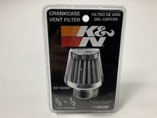 Kn 62-1600wt Crankcase Vent Filter Breather Clamps On 38-12 Tubing