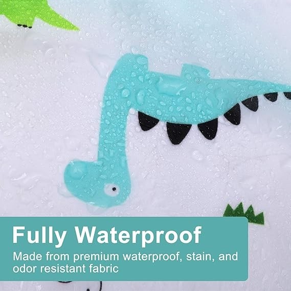 Accmor 5 Pack Long Sleeve Baby Bibs, Waterproof Sleeved Bib, Toddler Soft Bib fo