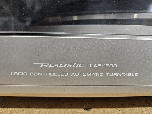 Giradischi automatico vintage realistico LAB-1600 tracciamento lineare controllato logica - Foto 4 di 8