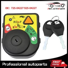 Ignition Switch w/Key 725-04227 925-06119 725-04227A 925-04227 for MTD Cub Cadet