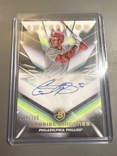 2023 Bowman INCEPTION Gabriel Rincones AUTO Phillies 4/300