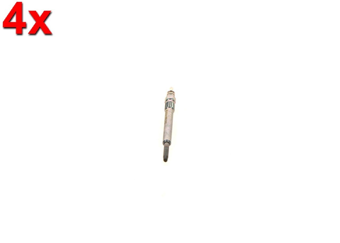 BOSCH 4x Glow Plugs For MERCEDES S203 Sprinter Vito UAZ Hunter 97-09 0250202141